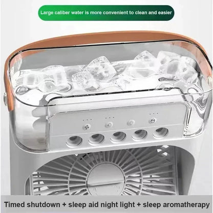 Cooler Fan Pro™ | Ventilador Portátil 3 en 1 con Nebulizador
