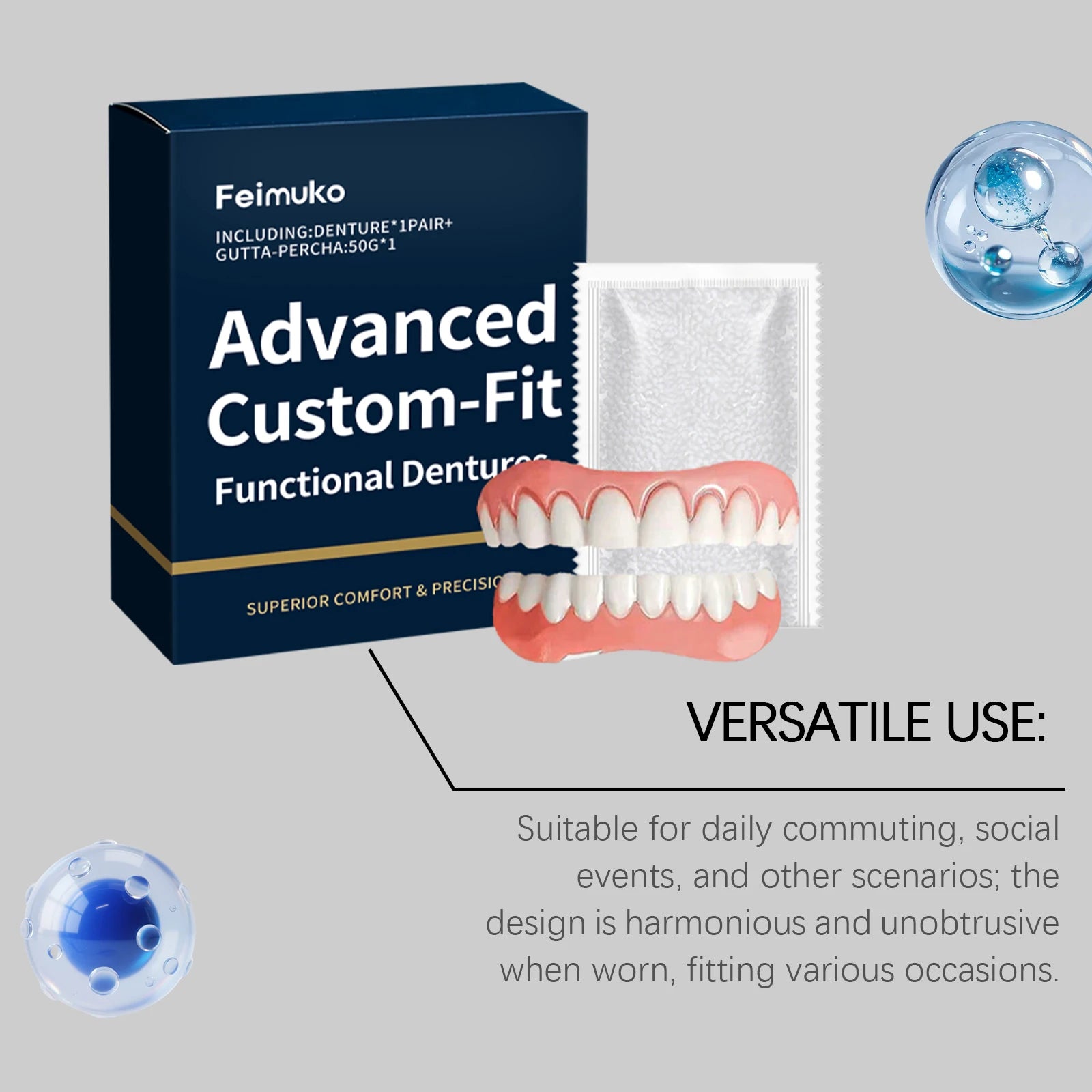 Kit acondicionamiento dentadura