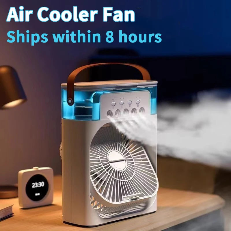 Cooler Fan Pro™ | Ventilador Portátil 3 en 1 con Nebulizador