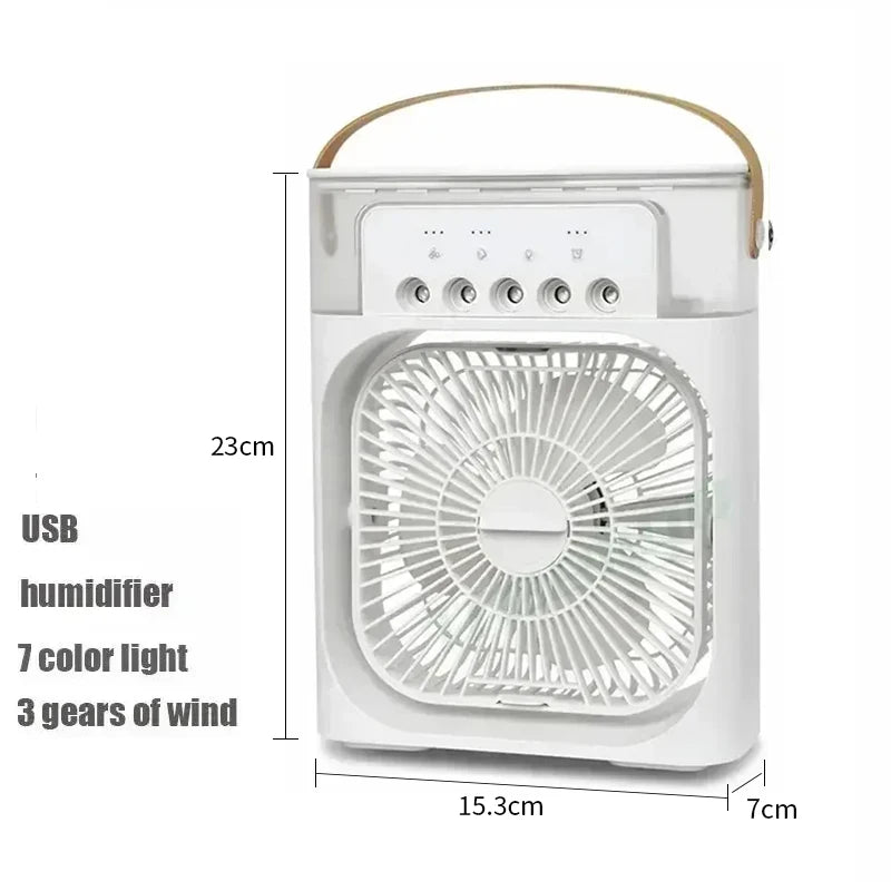 Cooler Fan Pro™ | Ventilador Portátil 3 en 1 con Nebulizador