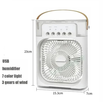 Cooler Fan Pro™ | Ventilador Portátil 3 en 1 con Nebulizador