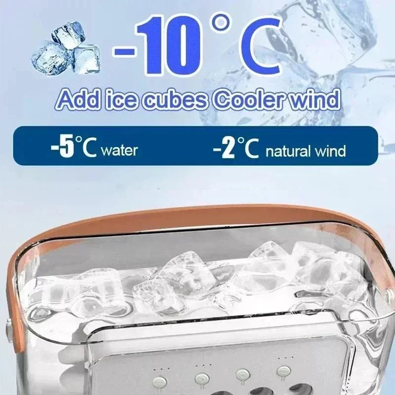 Cooler Fan Pro™ | Ventilador Portátil 3 en 1 con Nebulizador