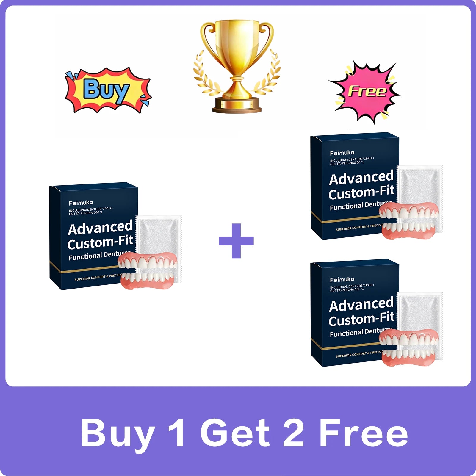 Kit acondicionamiento dentadura