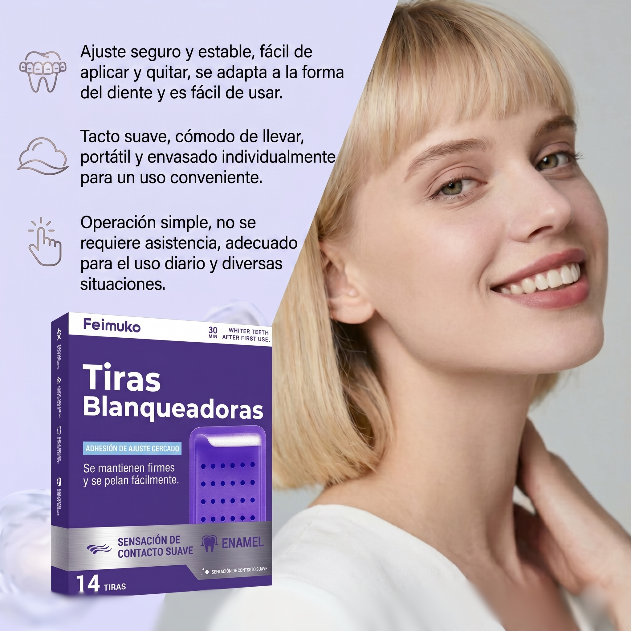 Strips de blanqueamiento dental